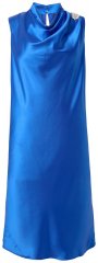 Ulla Popken 847862 Rochie din satin Albastru regal