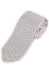 JP1880 849125 Set cu cravată extra-lung Argintiu mat