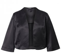 Ulla Popken 849457 Bolero Neagră
