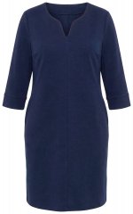 Ulla Popken 851220 Rochie cu mânecă 3/4 Bleumarin