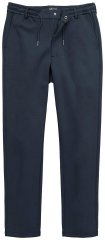 Men+ 663 Bilbao Flexlastic Pantaloni din jerseu cu talie elastică Bleumarin