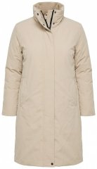 Ulla Popken 851811 Palton matlasat Bej