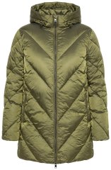 Ulla Popken 852023 Palton matlasat Verde măsliniu