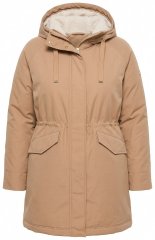 Ulla Popken 852028 Parka Bej