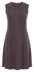 Ulla Popken 852190 Rochie din jerseu Maro mahon