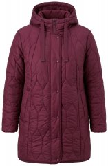 Ulla Popken 852413 Geacă matlasată Prună
