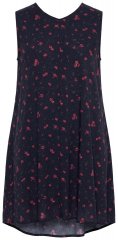 Ulla Popken 852824 Rochie cu flori Neagră