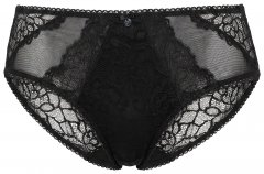 Ulla Popken 853040 Boxeri cu dantelă Neagră