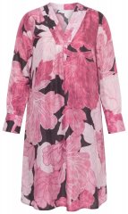 Ulla Popken 853426 Rochie cu flori Prună