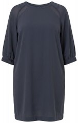 Ulla Popken 853946 Rochie cu mânecă 3/4 Verde măsliniu