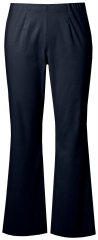 Ulla Popken 854910 Pantaloni stretch călduroși cu talie elastică Bleumarin