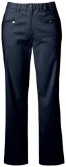 Ulla Popken 854987 Pantaloni stretch călduroși cu talie confortabilă Bleumarin