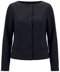 Ulla Popken 855136 Sacou elastic Neagră