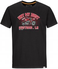 Motley Denim T-shirt Amble Black