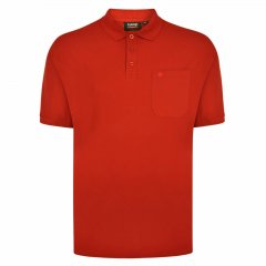 Espionage P074C Tricou Polo cu Mânecă Scurtă Teracotă