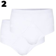 Espionage U003W chiloți slip set de 2 alb