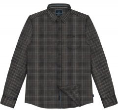 Double Outfitters FS-5230 Cămașă în carouri Albastru marin/Maro