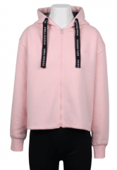 Nora Mikken GERTRUD Cropped Hoodie Pink