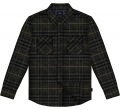 Double Outfitters GS-5233 Cămașă din flanel Negru/Gri
