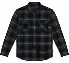 Double Outfitters GS-5233 Cămașă din flanel Oliv/Albastru