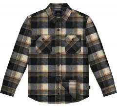Double Outfitters GS-5233 Cămașă din flanel Albastru marin/Bej
