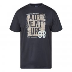 North Latitude Adventure 98 Graphic Tee Negru