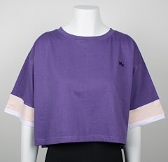 Nora Mikken AGNES Crop Top Purple