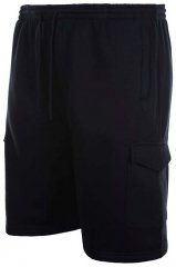 Espionage LW051 pantaloni scurți cargo de trening negri
