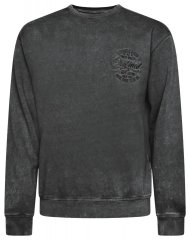 Kam Jeans 7081 Bluză cu broderie Neagră