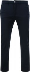 Kam Jeans 261 Pantaloni chino elastici Bleumarin TALL