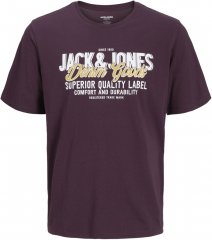 Jack & Jones Logo 2COL T-shirt Purple