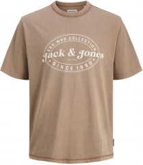 Jack & Jones Dover T-shirt Short Sleeve Brown