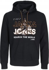 Jack & Jones Hunt Hoodie Black