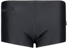 ADAMO 141723 Men's Plus Size Swim Trunks – Short Leg, Pocket, Black