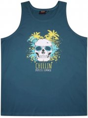 Espionage T381 Surfing Tanktop Teal