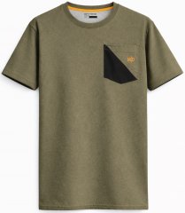 Motley Denim Milan Tricou Kaki închis