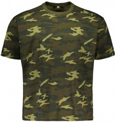 Big Bones X2175 Camo T-Shirt Green