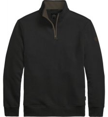Double Outfitters MTOP-1163 Hanorac cu fermoar scurt Negru