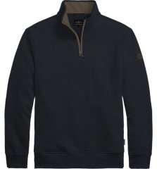 Double Outfitters MTOP-1163 Hanorac cu fermoar scurt Albastru marin
