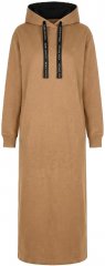 Nora Mikken MARTINA Maxi Hoodie Dress Camel