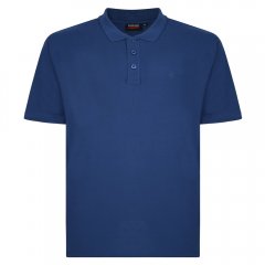 Espionage P074C Tricou Polo cu Mânecă Scurtă Albastru Închis