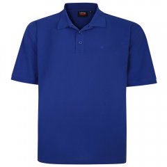 Espionage P074C Tricou Polo cu Mânecă Scurtă Albastru Regal