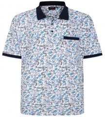 Espionage P224 tricou polo cu model de păsări