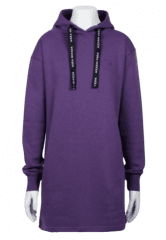 Nora Mikken KRISTINA Long Hoodie Purple