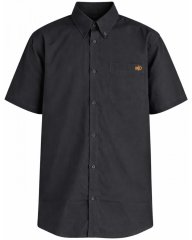 Motley Denim Zagreb Cămașă cu mânecă scurtă Antracit