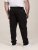 D555 Dexter 1 Cargo Jogger With Bear Embroidery Negru - Pantaloni trening - Pantaloni Trening Bărbați Mărimi Mari