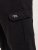 D555 Dexter 1 Cargo Jogger With Bear Embroidery Negru - Pantaloni trening - Pantaloni Trening Bărbați Mărimi Mari