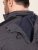 D555 Conrad Detachable Hood Bonded Fleece Zip Through Hoody TALL Albastru marin - TALL pulovere - Bluze și hanorace TALL