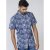 D555 Sheldon Hawaii Shirt Navy - Cămăși - Cămăși Bărbați Mărimi Mari