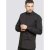 D555 Michael Couture Stretch Shirt Black - Cămăși - Cămăși Bărbați Mărimi Mari